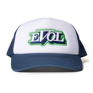 EVOL By Future Navy Blue Trucker‎ Hat with Embroidered Logo